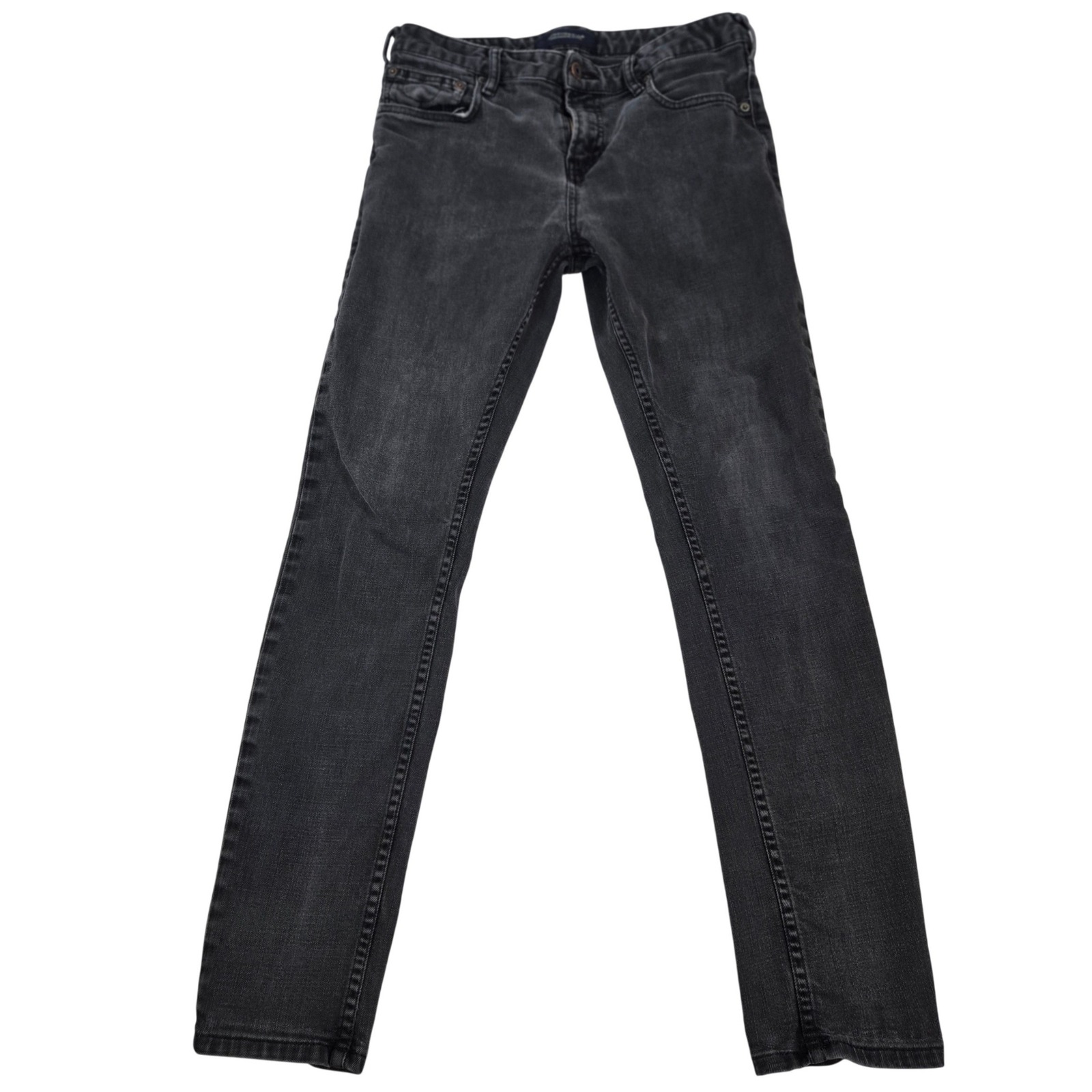 Scotch Soda Amsterdams Blauw Skim Jeans Mens 30x30 Black Skinny Denim Stretch
